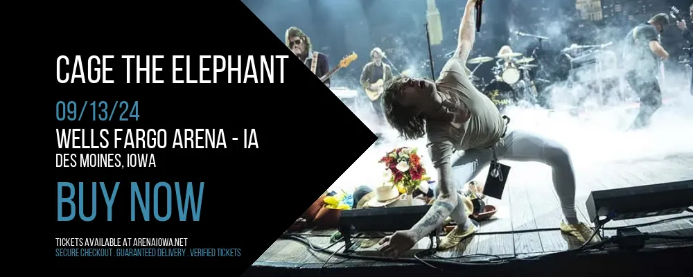 Cage The Elephant at Wells Fargo Arena - IA