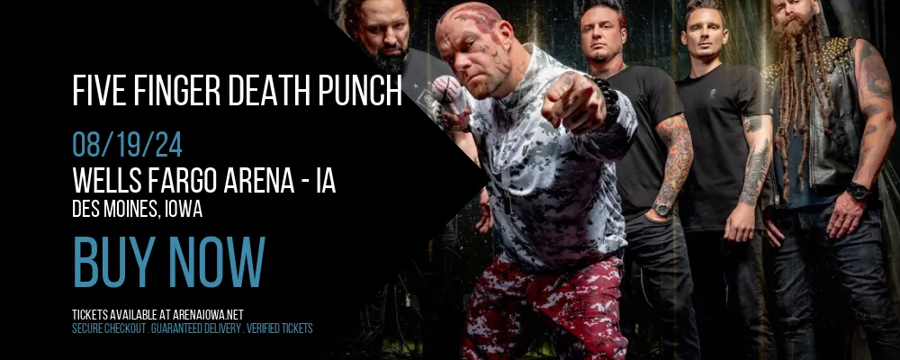 Five Finger Death Punch at Wells Fargo Arena - IA